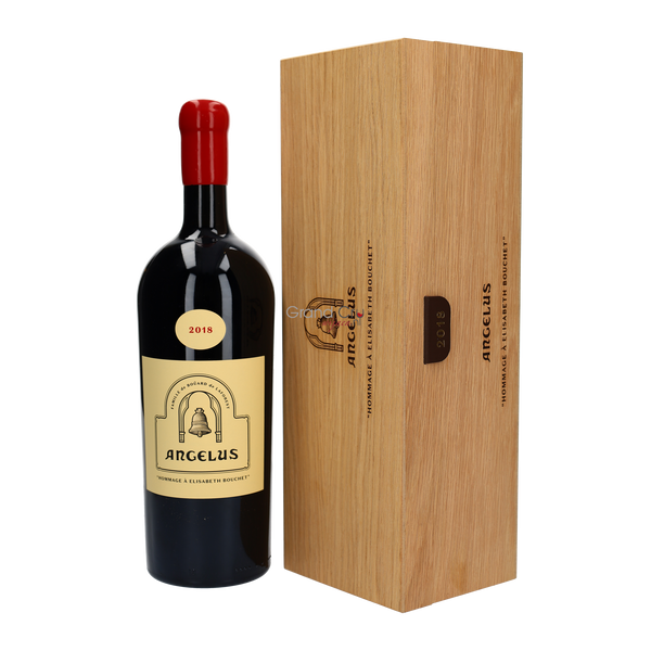 2018 Château Angélus Hommage à Elisabeth Bouchet Magnum - Bottle Hero