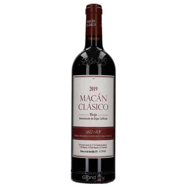 2021 Benjamin de Rothschild Vega Sicilia Macan Classico - Bottle Hero