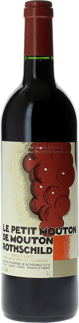 Petit Mouton 2nd Vin De Mouton Rothschild Pauillac, 2013 - Bottle Hero