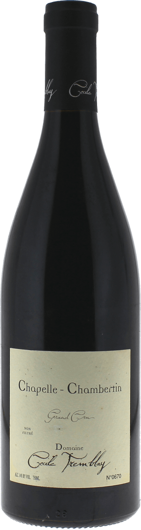 Chapelle Chambertin Grand Cru Domaine Tremblay Cécile, 2009 - Bottle Hero