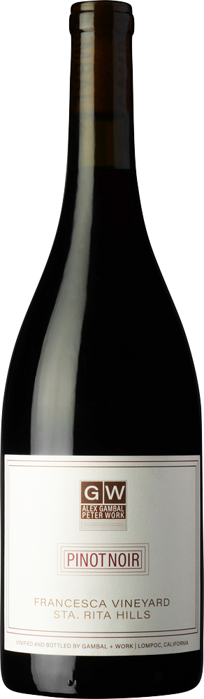 Gambal Work, Pinot Noir Francesca, 2018 - Bottle Hero