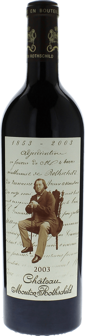 Mouton Rothschild 1er Grand Cru Classé Pauillac, 2003 - Bottle Hero