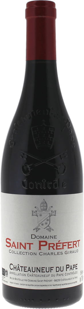 Saint Préfert Collection Charles Giraud Châteauneuf-Du-Pape, 2019 - Bottle Hero