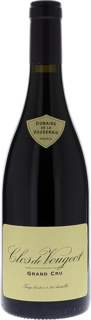 Clos Vougeot Grand Cru Domaine Vougeraie - Double Magnum 3L, 2022 - Bottle Hero