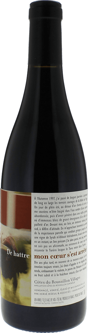 Clos Des Fées De Battre Mon Coeur S'est Arrêté Hervé Bizeul Côtes Du Roussillon Aoc, 2023 - Bottle Hero