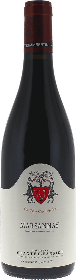 Marsannay Rouge Domaine Geantet Pansiot, 2023 - Bottle Hero