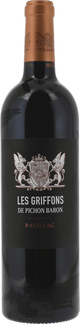 Griffons De Pichon Baron 2nd Vin De Pichon Baron Pauillac, 2022 - Bottle Hero