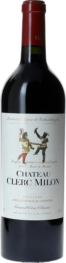 Clerc Milon 5 ème Grand Cru Classé Pauillac, 2022 - Bottle Hero