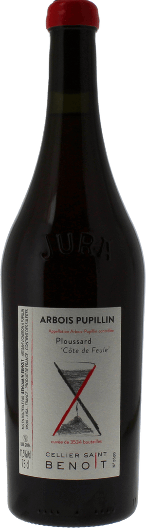 Ploussard Côte De Feule Cellier Saint Benoit Jura, 2023 - Bottle Hero