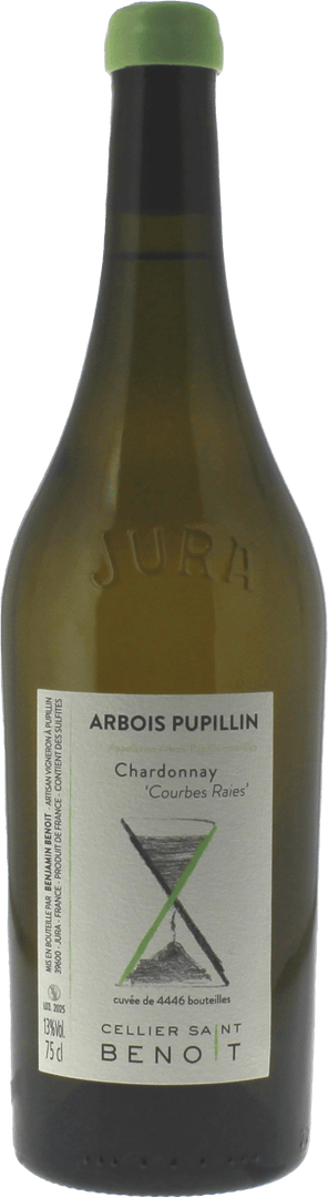 Chardonnay Courbes Raies Cellier Saint Benoit Jura, 2023 - Bottle Hero
