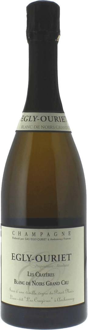 Egly ouriet Les Crayères Blanc De Noirs Grand Cru (dégorgement Septembre 2024) Egly Ouriet - Bottle Hero