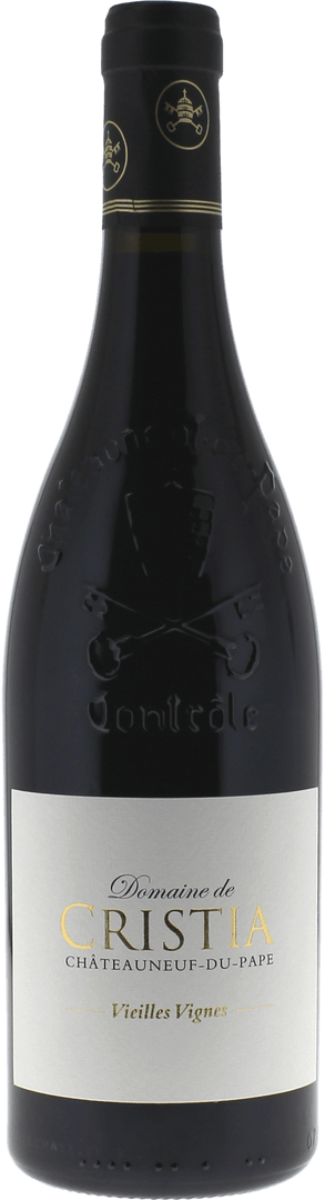 Domaine De Cristia Vieilles Vignes Châteauneuf-Du-Pape, 2022 - Bottle Hero