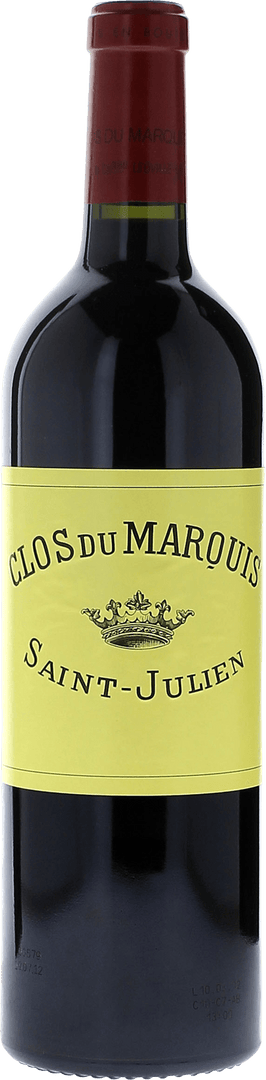 Clos Du Marquis 2nd Vin De Leoville Las Cases Saint-Julien, 2008 - Bottle Hero