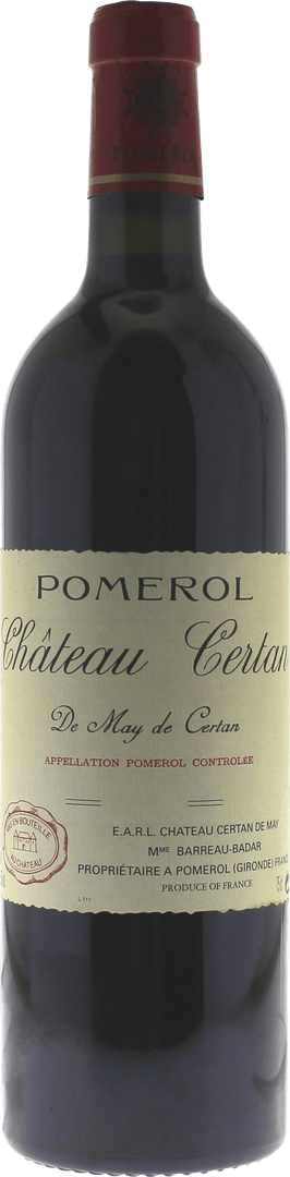 Certan De May Pomerol, 2023 - Bottle Hero