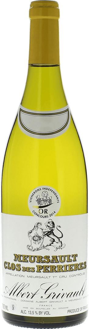 Meursault Clos Des Perrières 1er Cru Domaine Grivault Albert, 1999 - Bottle Hero