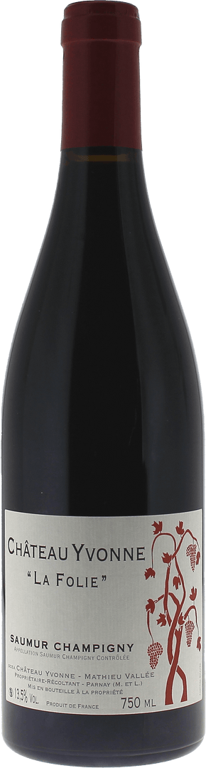 Cuvée La Folie Château Yvonne Saumur Champigny, 2023 - Bottle Hero