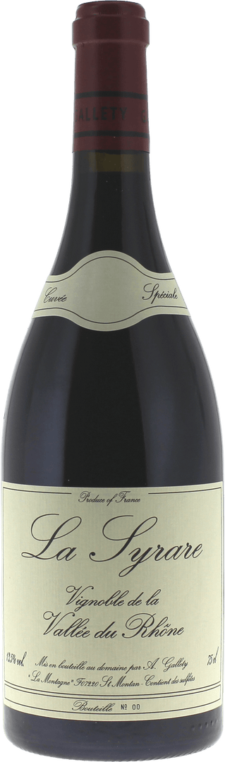 Côtes Du Vivarais Domaine Gallety Syrare Côtes Du Vivarais, 2022 - Bottle Hero
