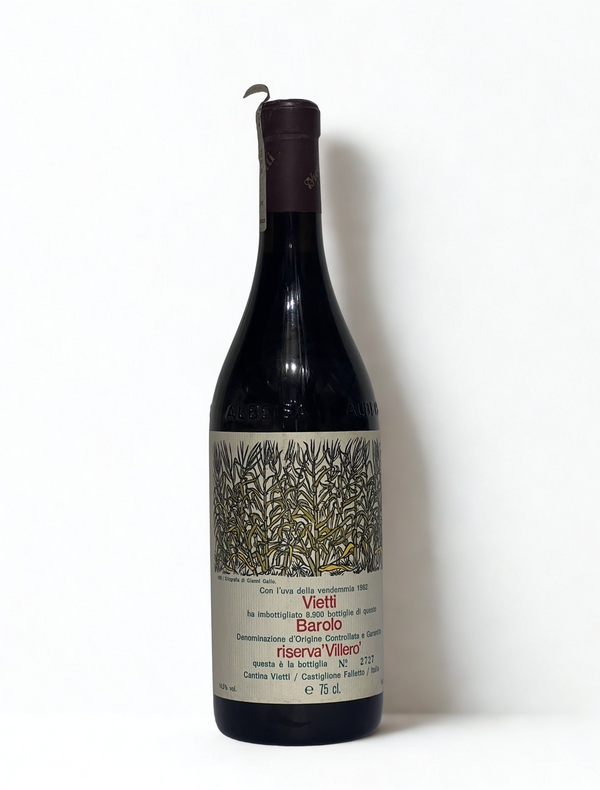 Vietti, Barolo Riserva Villero 1982 - Bottle Hero