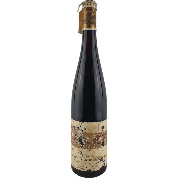 Schloss Johannisberg - Schloss Johannisberg Riesling Goldbeerenauslese H. Sichel  1893 - 0,7 l - Bottle Hero