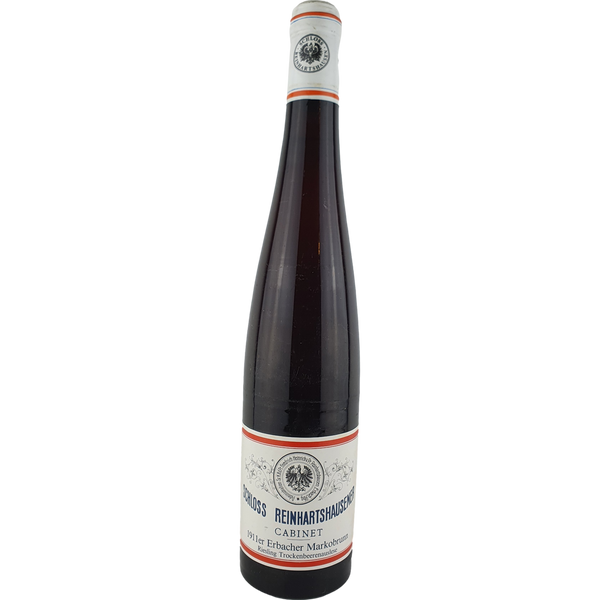 Schloss Reinhartshausen - Erbacher Markobrunn Riesling Trockenbeerenauslese Cabinet  1911 - 0,7 l - Bottle Hero