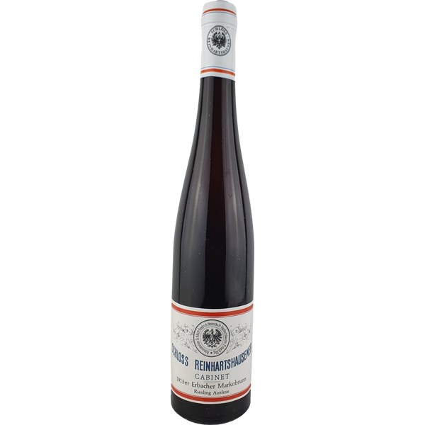 Schloss Reinhartshausen - Erbacher Markobrunn Riesling Auslese Cabinet   1915 'ex Chateau 2018' - 0,7 l - Bottle Hero