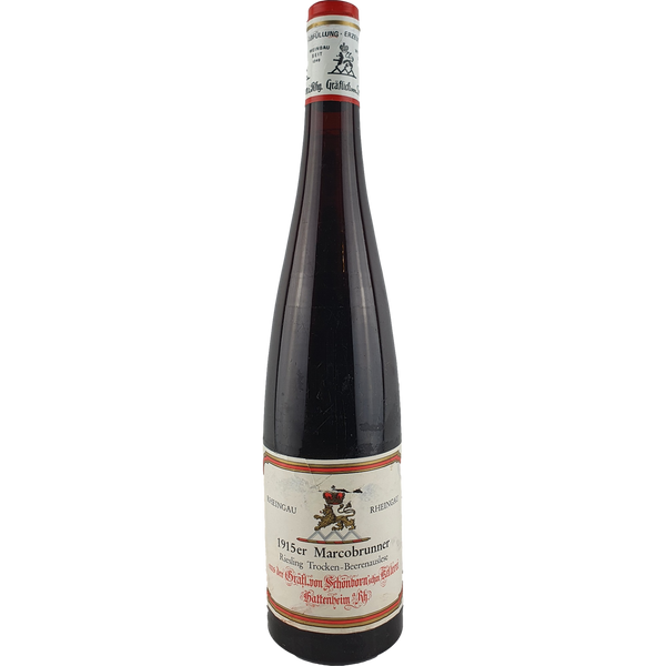 Schloss Schönborn - Marcobrunner Riesling Trockenbeerenauslese   1915 - 0,7 l - Bottle Hero