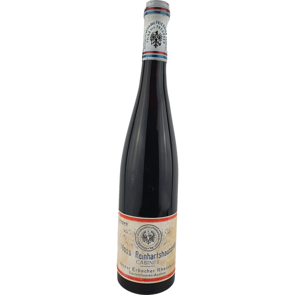 Schloss Reinhartshausen - Erbacher Rheinhell Riesling Trockenbeerenauslese   1934 - 0,7 l - Bottle Hero
