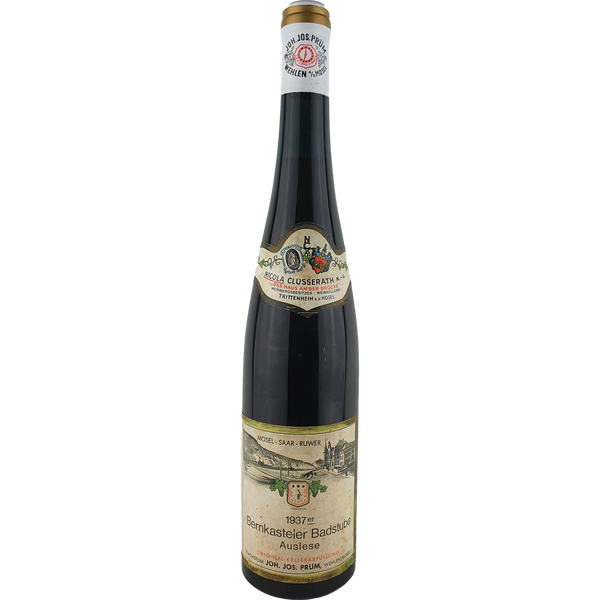 Joh. Jos. Prüm - Bernkasteler Badstube Riesling Auslese   1937 - 0,7 l - Bottle Hero