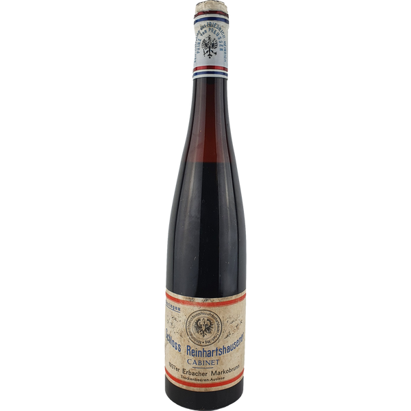 Schloss Reinhartshausen - Erbacher Markobrunn Riesling Trockenbeerenauslese Cabinet  1937 - 0,7 l - Bottle Hero