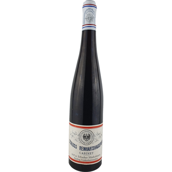 Schloss Reinhartshausen - Erbacher Markobrunn Riesling Trockenbeerenauslese Cabinet   1937 'ex Chateau 2018' - 0,7 l - Bottle Hero