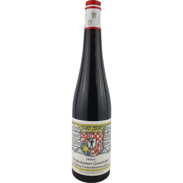 Dr. von Bassermann-Jordan - Deidesheimer Grainhübel Riesling Trockenbeerenauslese   1943 - 0,7 l - Bottle Hero
