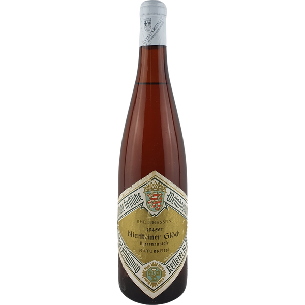 Staatl. Weinbaudomänen Mainz - Niersteiner Glöck Riesling Beerenauslese   1945 - 0,7 l - Bottle Hero