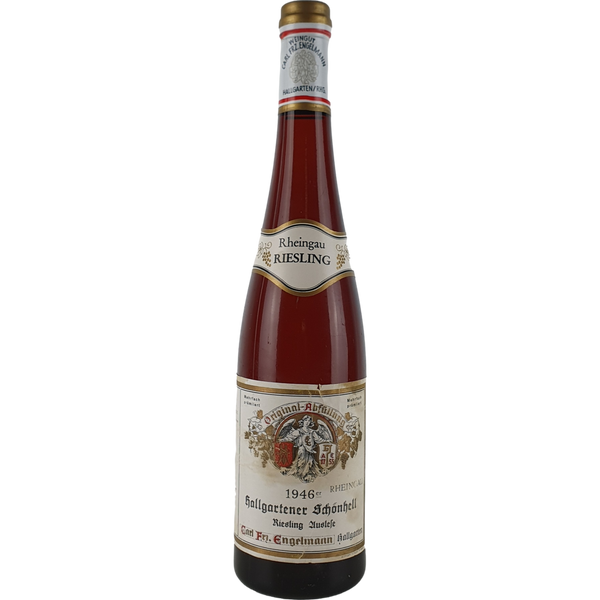 Carl Frz. Engelmann - Hallgartener Schönhell Riesling Auslese   1946 - 0,7 l - Bottle Hero