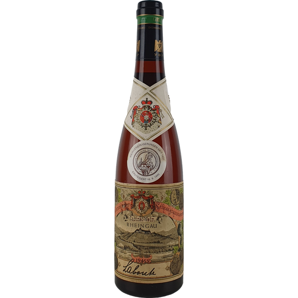 Schloss Johannisberg - Schloss Johannisberg Riesling Spätlese Cabinet Grünlack Versteigerung 1946 - 0,7 l - Bottle Hero