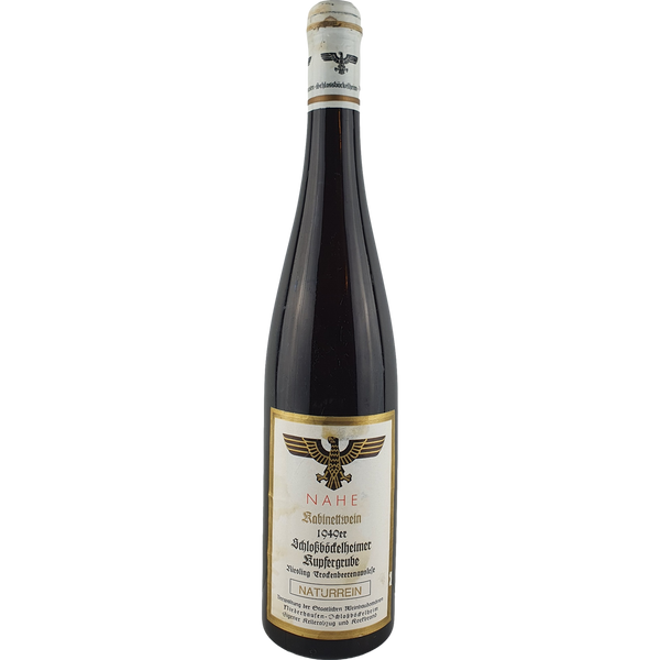 Staatl. Weinbaudomäne Niederhausen-Schloßböckelheim - Schlossböckelheimer Kupfergrube Riesling Trockenbeerenauslese   1949 - 0,7 l - Bottle Hero