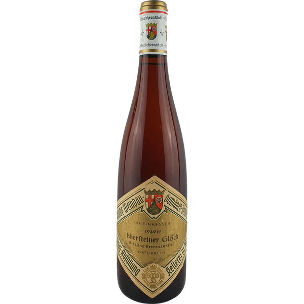 Staatl. Weinbaudomänen Mainz - Niersteiner Glöck Riesling Beerenauslese   1949 - 0,7 l - Bottle Hero