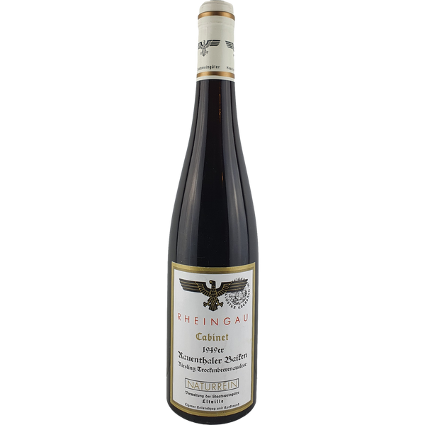 Staatsweingüter Eltville (Kloster Eberbach) - Rauenthaler Baiken Riesling Trockenbeerenauslese Cabinet Versteigerung 1949 - 0,7 l - Bottle Hero