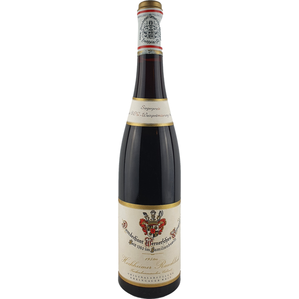 Domdechant Werner'sches Weingut - Hochheimer Rauchloch Riesling Trockenbeerenauslese Cabinet  1951 - 0,7 l - Bottle Hero