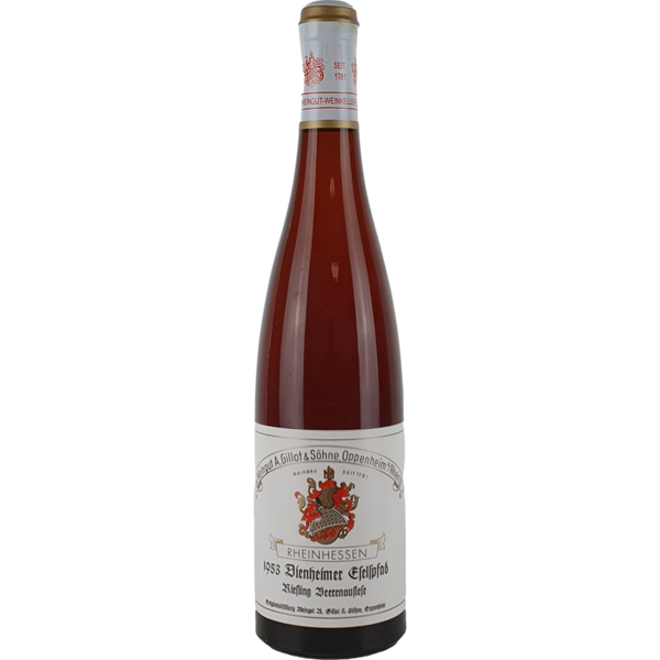 Gillot & Söhne - Dienheimer Eselspfad Riesling Beerenauslese   1953 - 0,7 l - Bottle Hero