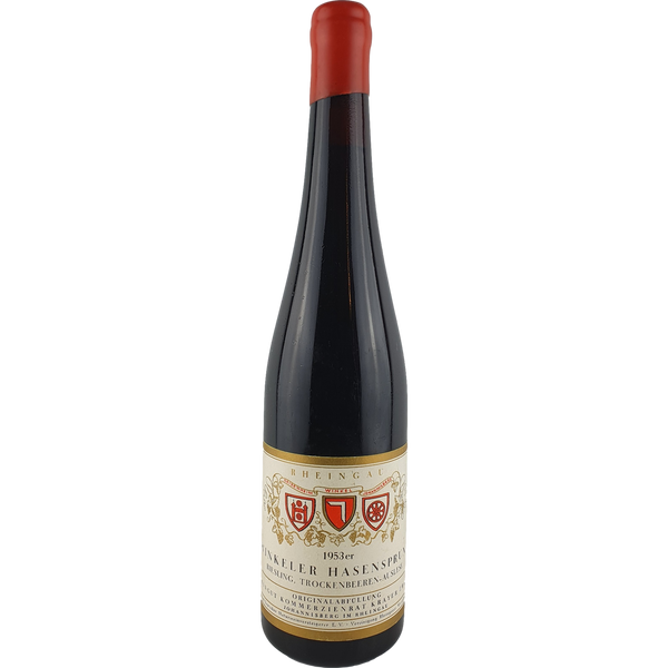 Kommerzienrat Krayer Erben - Winkeler Hasensprung Riesling Trockenbeerenauslese   1953 - 0,7 l - Bottle Hero