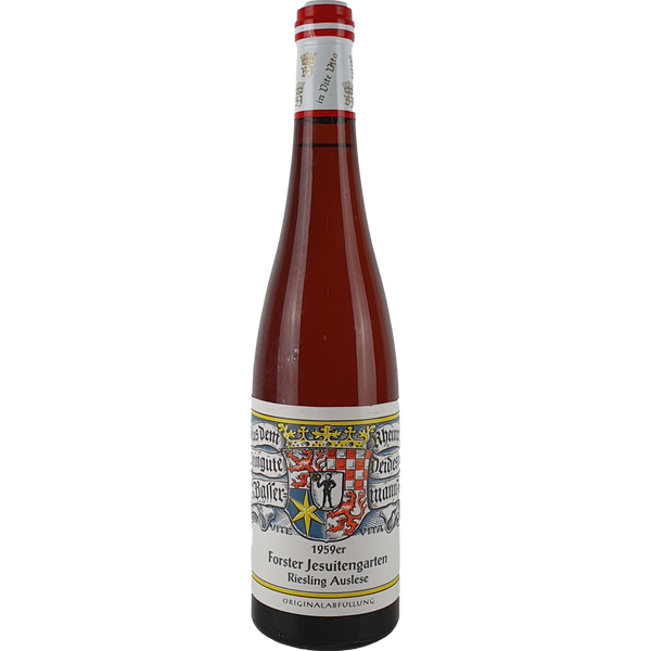 Dr. von Bassermann-Jordan - Forster Jesuitengarten Riesling Auslese    1959 - 0,7 l - Bottle Hero