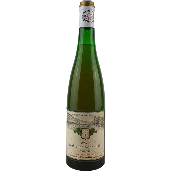 Joh. Jos. Prüm - Wehlener Sonnenuhr Riesling Auslese   1959 - 0,7 l - Bottle Hero
