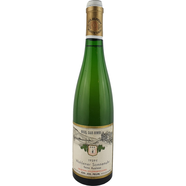 Joh. Jos. Prüm - Wehlener Sonnenuhr Riesling feine Auslese Goldkapsel  1959 - 0,7 l - Bottle Hero