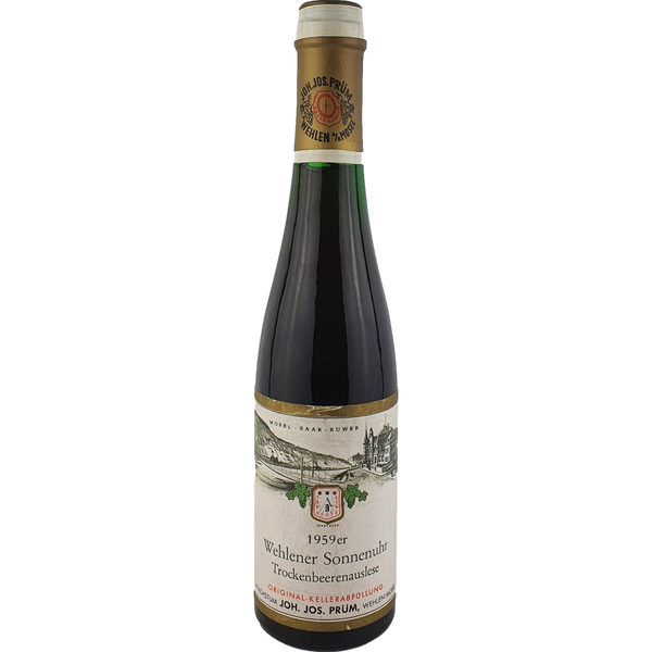 Joh. Jos. Prüm - Wehlener Sonnenuhr Riesling Trockenbeerenauslese Goldkapsel  1959 - 0,35 l - Bottle Hero