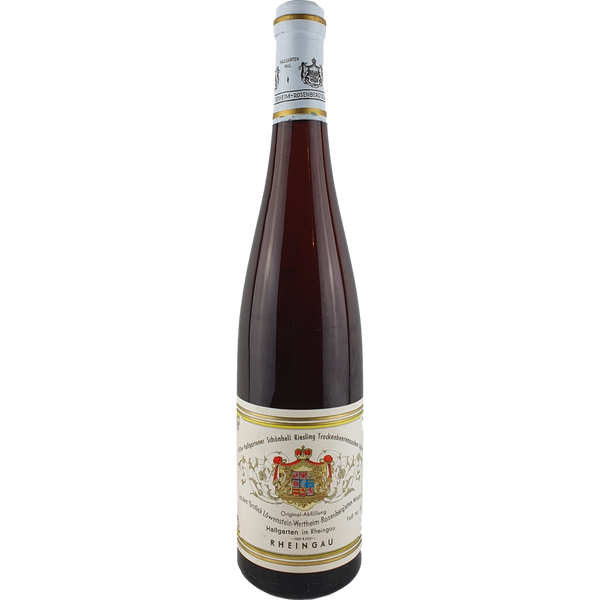 Löwenstein-Wertheim-Rosenberg'sches Weingut - Hallgartener Schönhell Riesling Trockenbeerenauslese Cabinet  1959 - 0,7 l - Bottle Hero