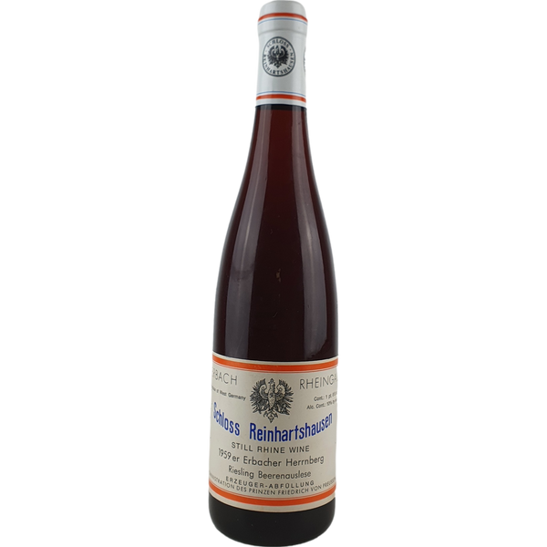 Schloss Reinhartshausen - Erbacher Herrnberg Riesling Beerenauslese    1959 'ex Chateau 2018' - 0,7 l - Bottle Hero