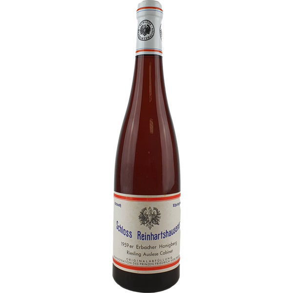 Schloss Reinhartshausen - Erbacher Honigberg Riesling Auslese    1959 'ex Chateau 2018' - 0,7 l - Bottle Hero