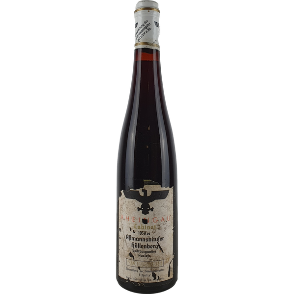 Staatsweingüter Eltville (Kloster Eberbach) - Assmannshäuser Höllenberg Spätburgunder Auslese Cabinet  1959 - 0,7 l - Bottle Hero