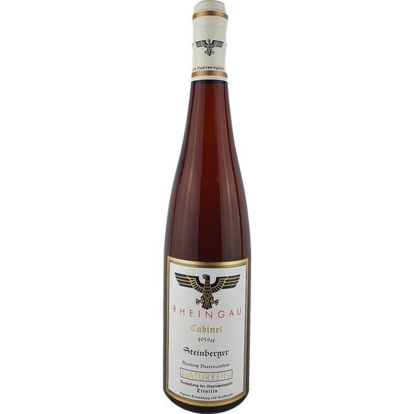 Staatsweingüter Eltville (Kloster Eberbach) - Steinberger Riesling Beerenauslese Cabinet  1959 - 0,7 l - Bottle Hero