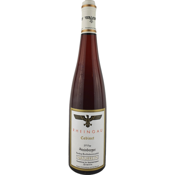 Staatsweingüter Eltville (Kloster Eberbach) - Steinberger Riesling Trockenbeerenauslese Cabinet  1959 - 0,7 l - Bottle Hero